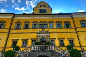 Wien, Österreich - - jul 11, 2021, Hellbrunn Palast, ein früh Barock Villa von palastartig Größe, in der Nähe von morzg, ein Süd- Kreis von das Stadt von salzburg, Österreich. foto