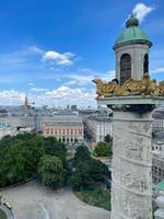 Wien Horizont Aussicht von das Heilige Karl Kirche im Wien, Österreich. foto