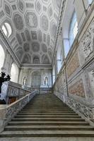 Neapel, Italien - - August 17, 2021, das großartig Treppe von das königlich Palast von Neapel im Italien. foto