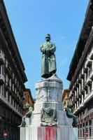 Monument von König umberto ich Wer regiert Italien von 1878 zu 1900 im Neapel, Kampanien, Italien. foto