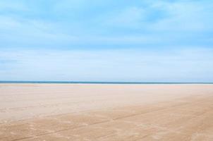 Meer und Sand beim Natur Landschaft samila-songkhla Thailand, zum Hintergrund foto