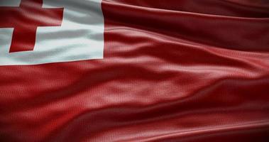 Tonga National Flagge Hintergrund Illustration. Symbol von Land foto