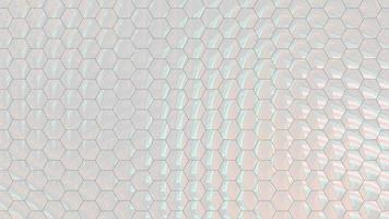 geometrisch bunt Hexagon Rahmen abstrakt Glas verwischen Hintergrund Hintergrund foto