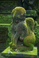 traditionell balinesisch Statue. Ubud, bali Insel foto