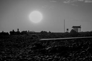 2022 08 22 Madeira Sonnenuntergang beim das Strand 2 foto