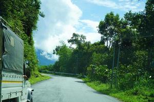 schön szenisch Schönheit von Norden Bengalen Straße und Natur 5 foto