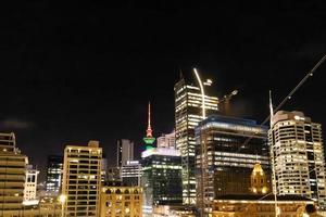 Nacht Aussicht von auckland foto