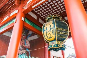 Sensoji-Tempel in Asakusa-Gebiet, Tokio, Japan foto