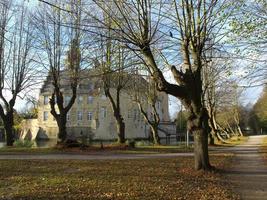 Altes Schloss in Westfalen foto