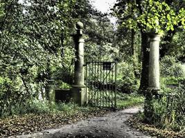 Altes Schloss in Westfalen foto