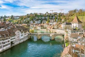 Blick auf die Altstadt von Bern, Schweiz foto