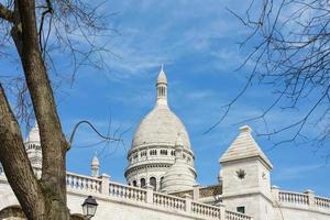 Basilika des heiligen Herzens von Paris in Paris, Frankreich foto