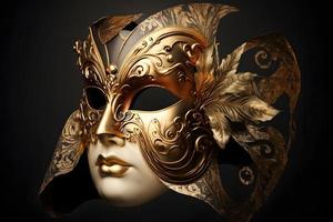 elegant Maske von venezianisch Karneval foto