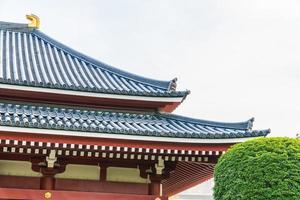 Sensoji-Tempel in Asakusa-Gebiet, Tokio, Japan foto