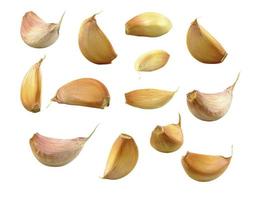 Knoblauch Birne im anders Größe foto