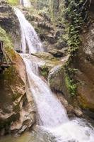 schön Wasserfall Landschaft foto