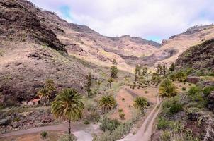 trocken felsig Landschaft foto