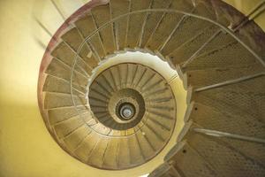 Sanganeb Leuchtturm Wicklung Spiral- Treppe foto