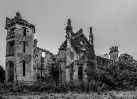 verfallen Schloss im Schottland foto