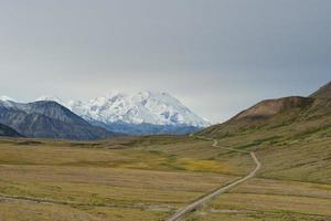 Blick auf den Denali-Park in Alaska foto