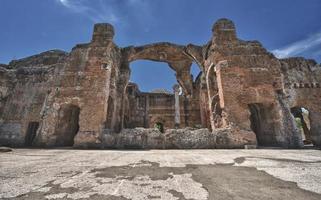 Villa Adriana antike römische Ruinen des Kaiserpalastes foto