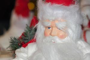 weihnachtsmann gesicht nahaufnahme detail foto