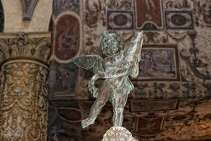 Florenz Piazza della Signoria-Statue foto