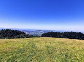 Trekker auf Giarolo Berg oben foto