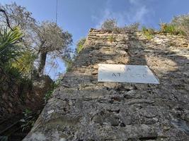 mittelalterliche gasse von sant ilario genua italien foto