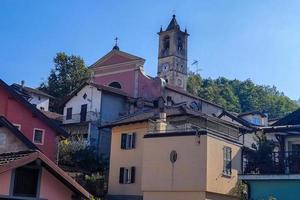Grondona Piemont Italien mittelalterlich Dorf foto