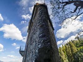 portofino malerisches dorf italien bunte gebäude villen foto