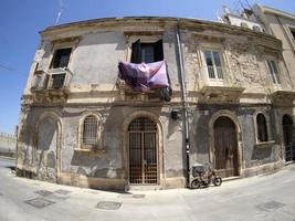 ortigia syrakus altstadt allets kleine straßen foto