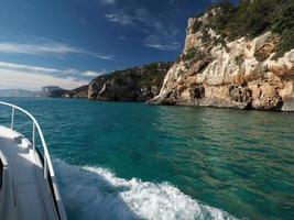 Seeochsen Grotten Grotta del Bue Marino Cala Gonone Italien foto