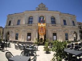 palazzolo acreide sizilien barockdorf foto