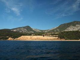 Seeochsen Grotten Grotta del Bue Marino Cala Gonone Italien foto