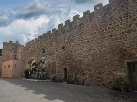 altes ostia malerisches mittelalterliches dorf foto