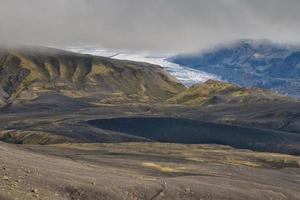 Landschaft der Region Island Landmannalaugar foto