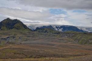 Landschaft der Region Island Landmannalaugar foto