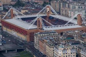 genua stadt luftbild marassi luigi ferraris stadion foto