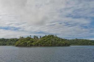 polynesien paradies kristallwasserplakat foto