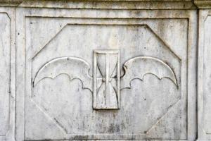 Englisch Friedhof im Florenz wunderbar Statuen foto