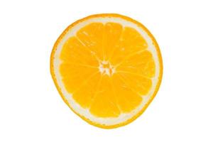 3335 frisch Hälfte Orange Obst isoliert auf ein transparent Hintergrund foto