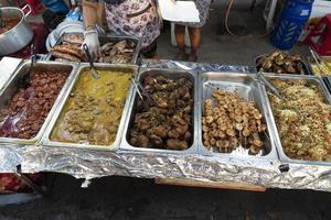 kreolisches Grillbuffet auf den Seychellen foto