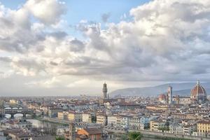 Florenz Aussicht Panorama foto