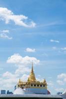 Wat Saket Tempel in Bangkok, Thailand foto