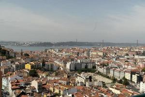 lissabon luftpanorama landschaft stadtbild foto