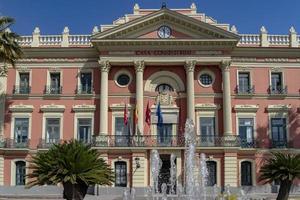 murcia spanien konsistorialhaus brunnen foto