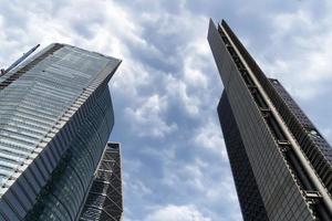 Wolkenkratzer im Finanzviertel von Mexiko-Stadt foto
