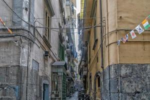 Neapel leeren Straße fällig zu covid19 foto