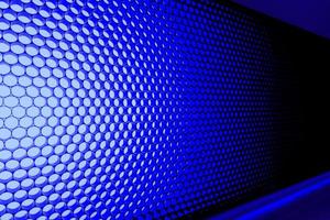 Panel der blauen LED-Beleuchtung foto